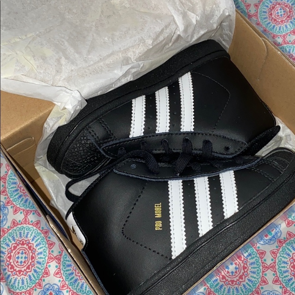 Toddler Adidas Pro Model-black
